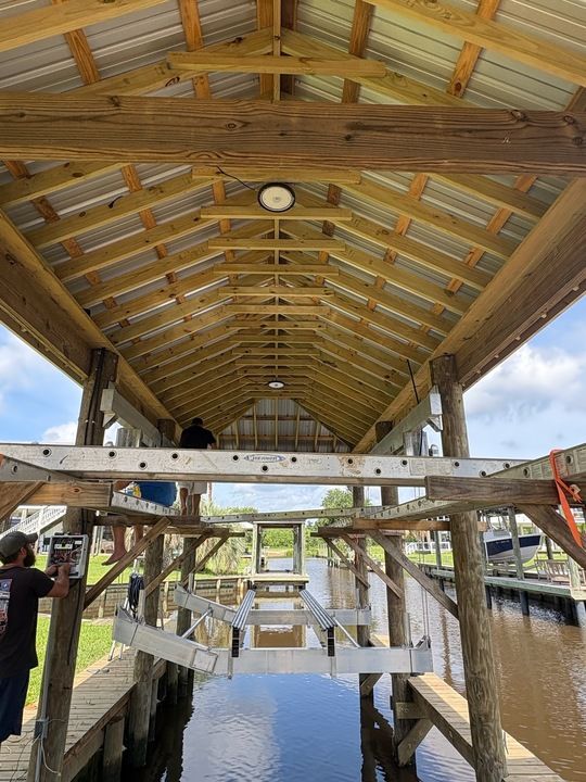 Boat House Construction for Coastal Marine Construction in Bay St. Louis, MS