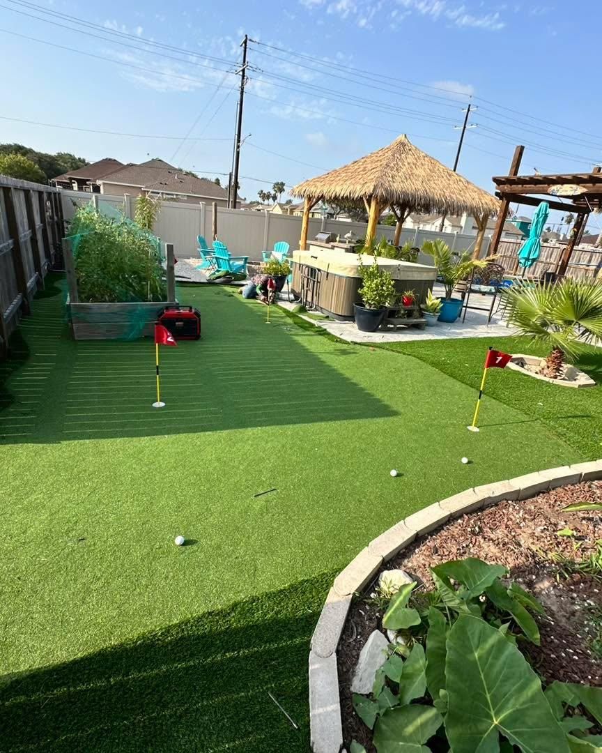 Landscape Installation for J and R Co. in San Antonio,  TX