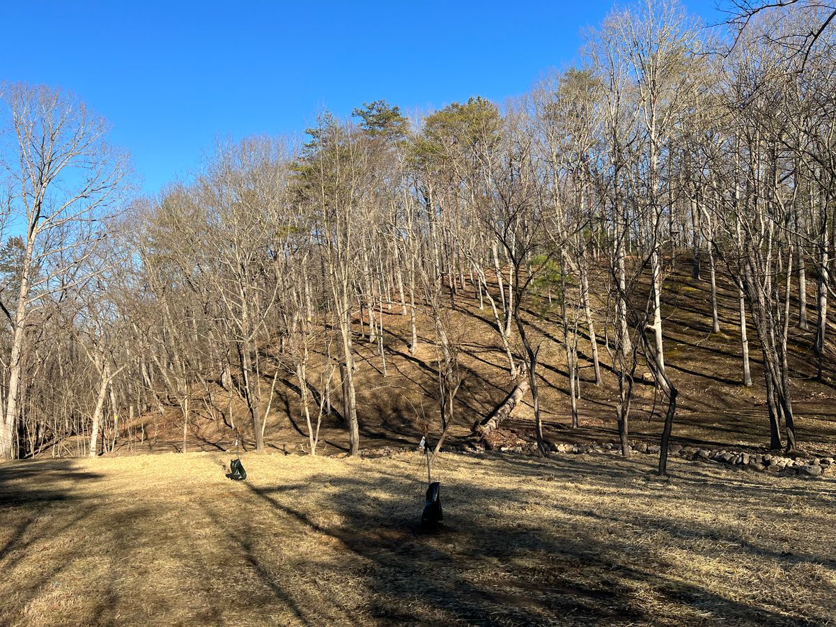 Grading for Schrock’s Land Management in Northern Virginia, Shenandoah Valley, VA