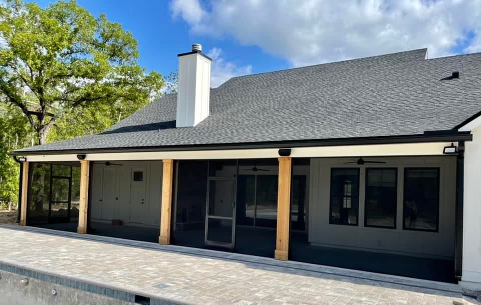 Front/Back Porches for WIP Hurricane Protection and Screening in Palm Bay, FL