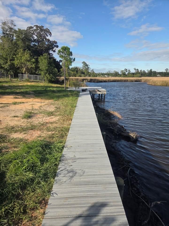 Dock Construction for J&H Land and Marine in Panama City, FL