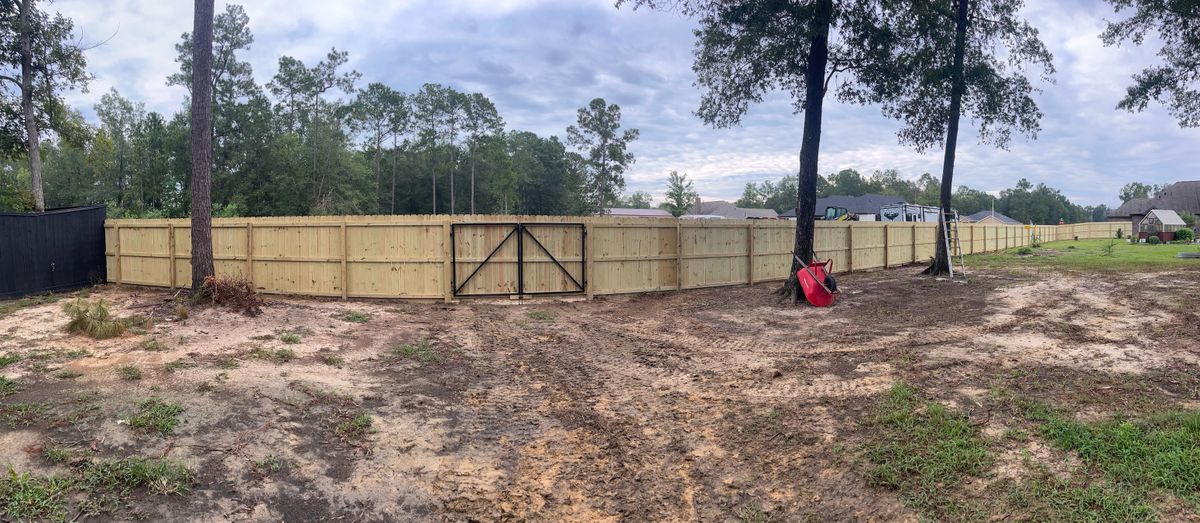 Fence Installation for Bar T Fencing in Dayton, TX