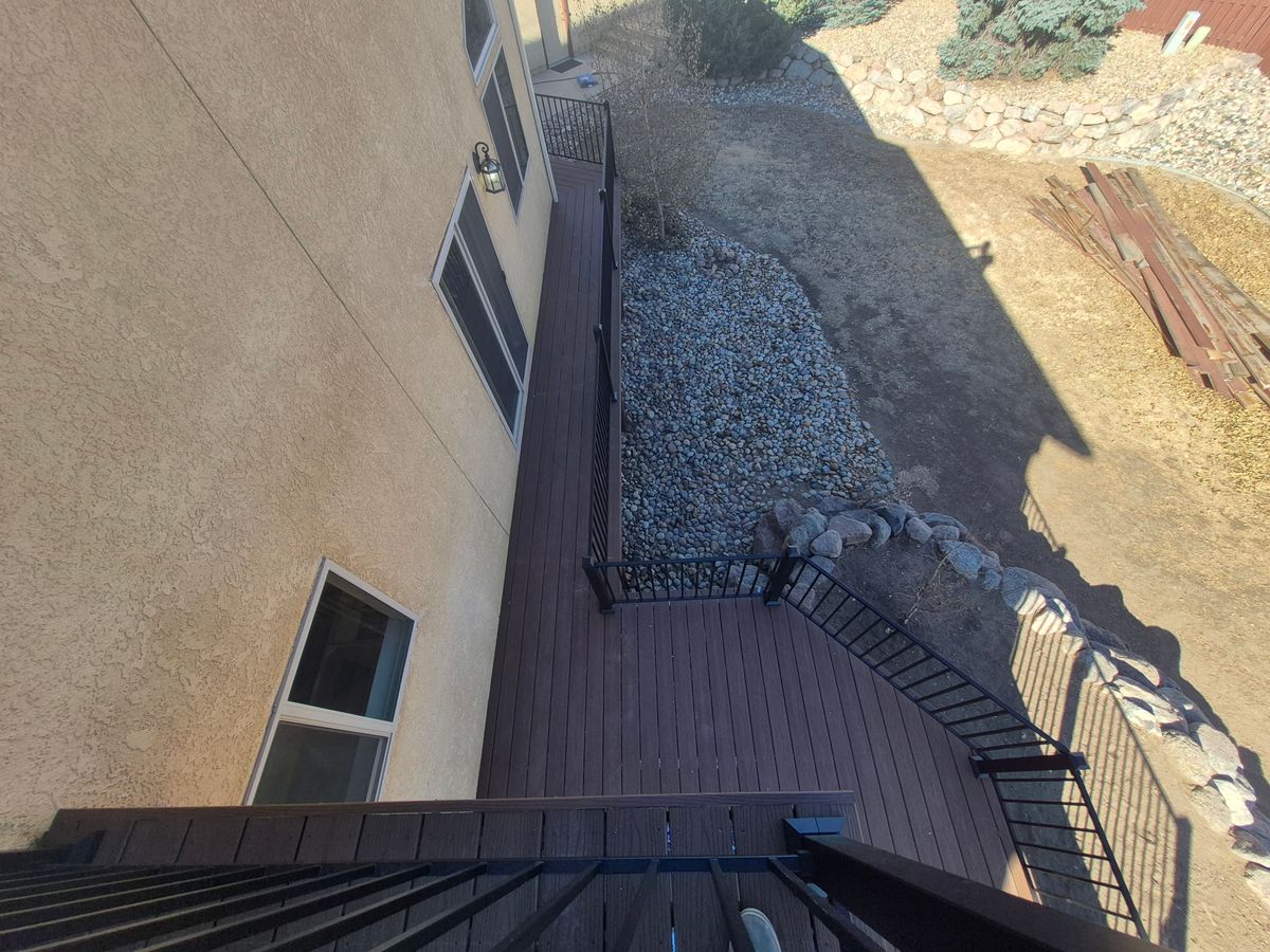 Deck & Patio Installation for Mountain View Association LLC. in Colorado Springs, CO