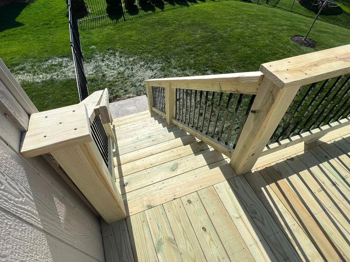 Deck Removal for Done Right Decking in Leavenworth, KS