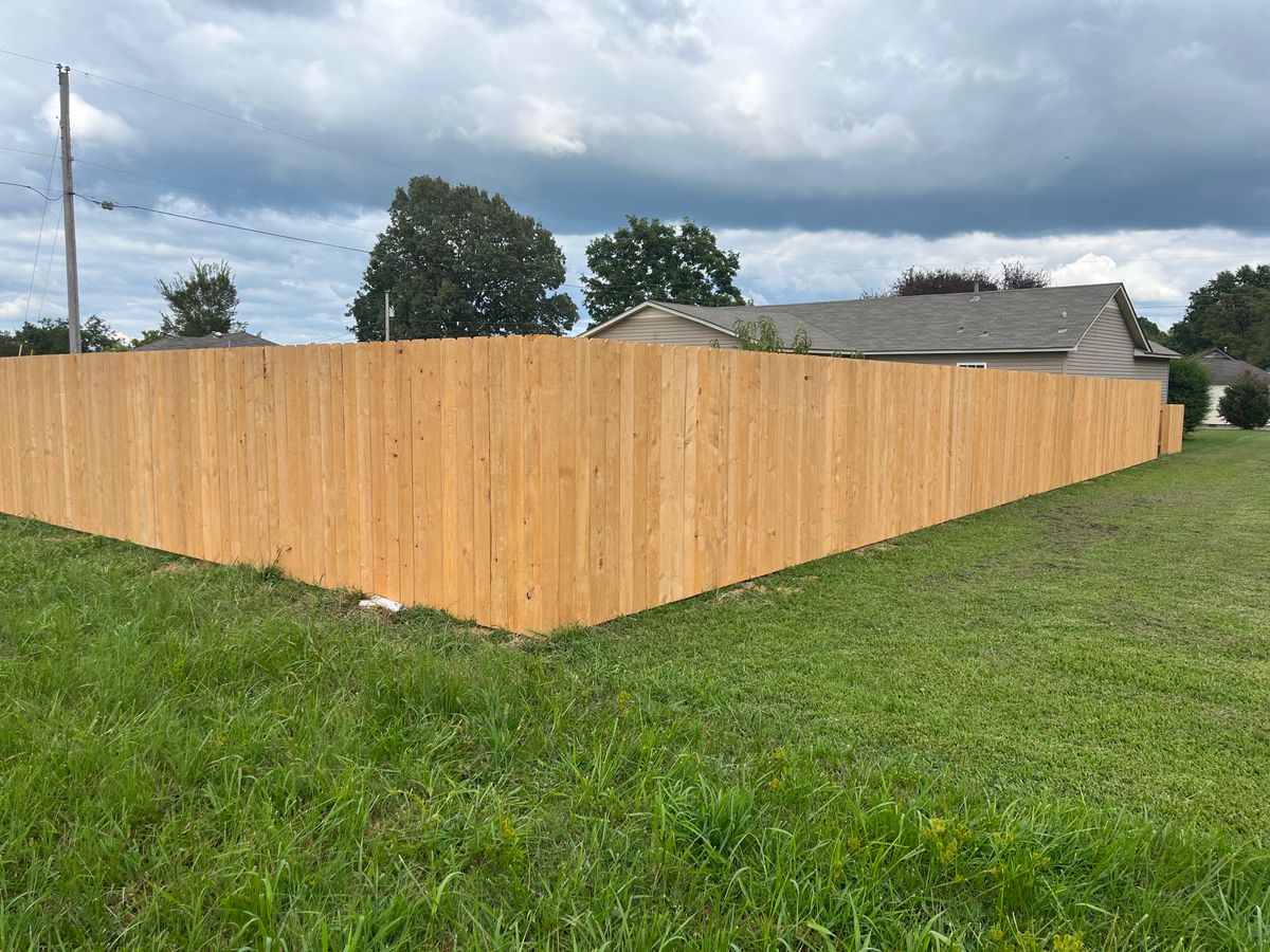 Fencing for Gibby's Home and Land Services in Memphis, TN