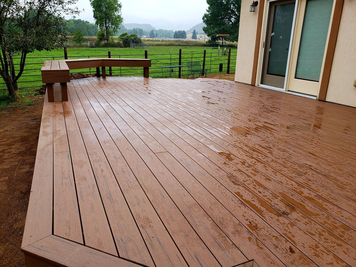 Deck & Patio Installation for Kearns Construction in Cadillac, MI