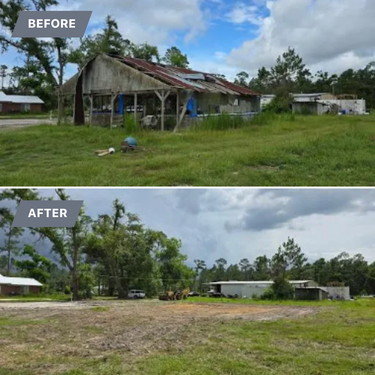 Demolition for Giles Land Management, LLC in Hahira, GA