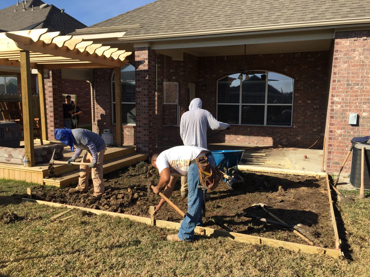 Pool Remodels for Texas Curb N Borders in Houston, TX