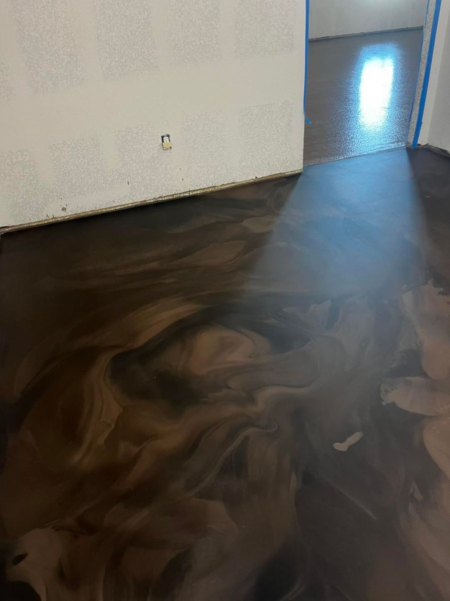 Metallic Epoxy for Twisted X Coatings in Austin, 	Texas