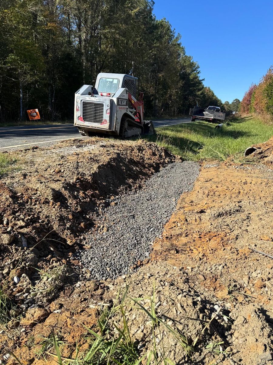 Excavation, Grading & Land Clearing for JFS Outdoor Services in Aiken, SC