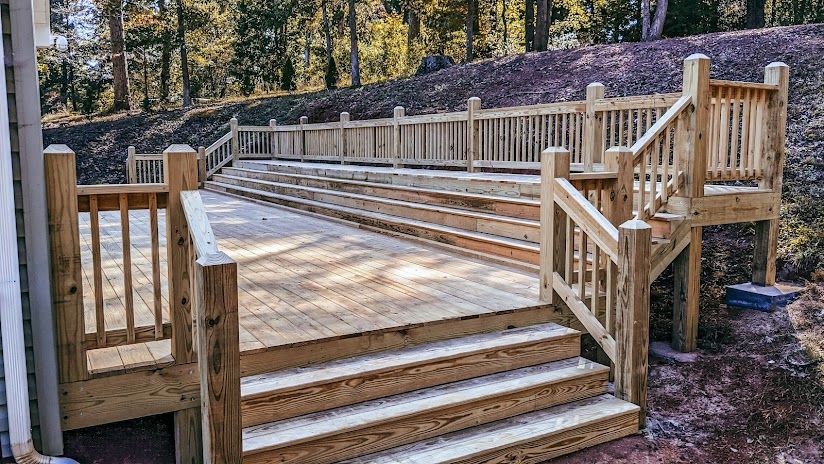 Decks & Patios for BCM Carpentry in Morganton, NC