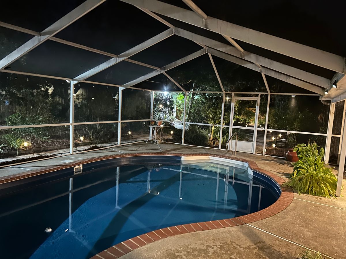 Pool Cage Repairs for Precision Exterior Enterprises in Pensacola, FL