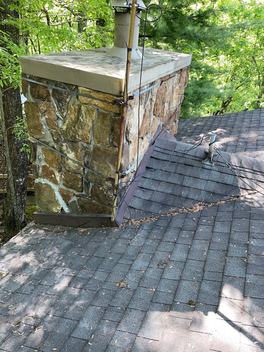 Chimney Replacement for RJ Roofing of WNC in Brevard, NC