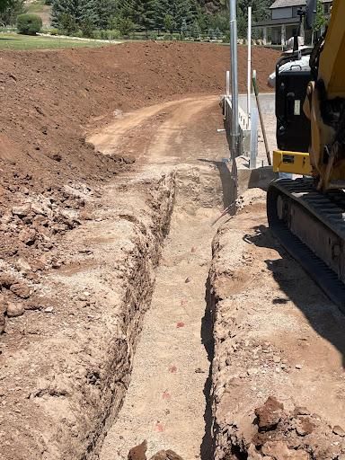 Trenching for S&T Construction & X LLC in Spanish Fork, UT