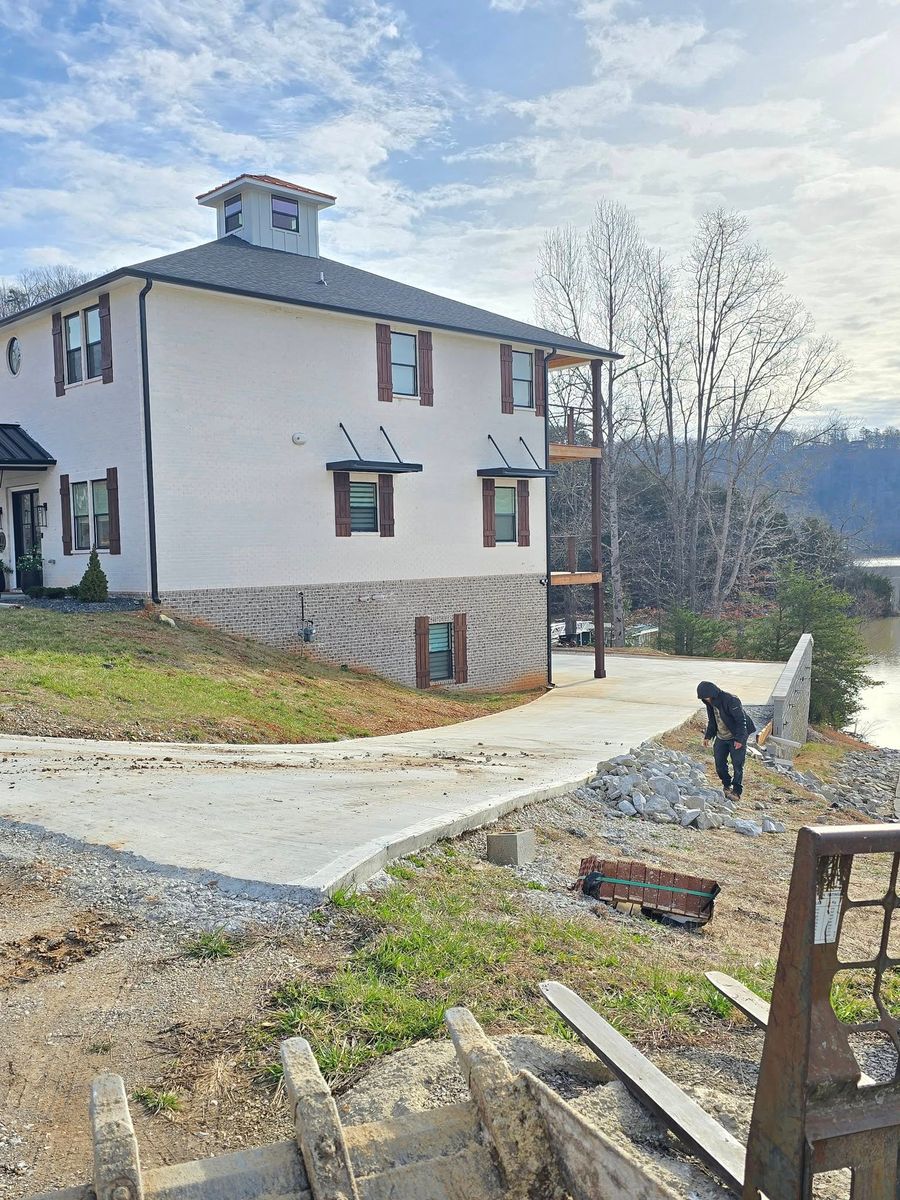 Driveway Construction for Williams Lawn & Land in Sharps Chapel, TN