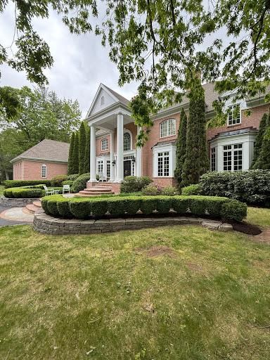 Full Landscape Redesign for Blades of Glory LLC in Cheshire, CT