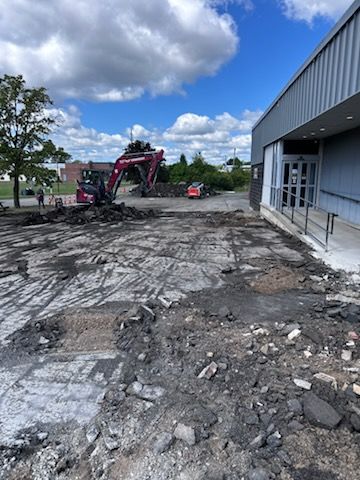 Site Preparation for Solid Rock Concrete & Landwork in Galion, OH