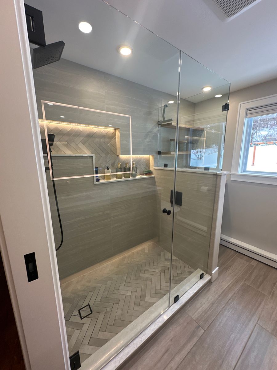 Bathroom Renovation for Top Pros Construction in Haverhill, MA