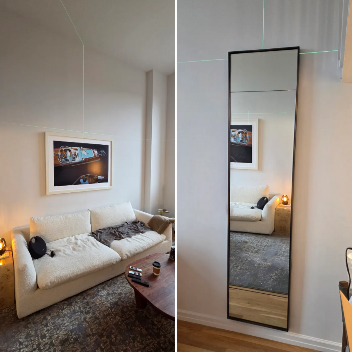 Picture hanging and Art installation for Damon Handyman in Manhattan, NY
