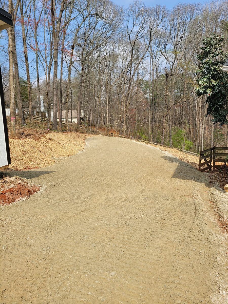 Land Grading for Bobcat Bob in Clermont, GA