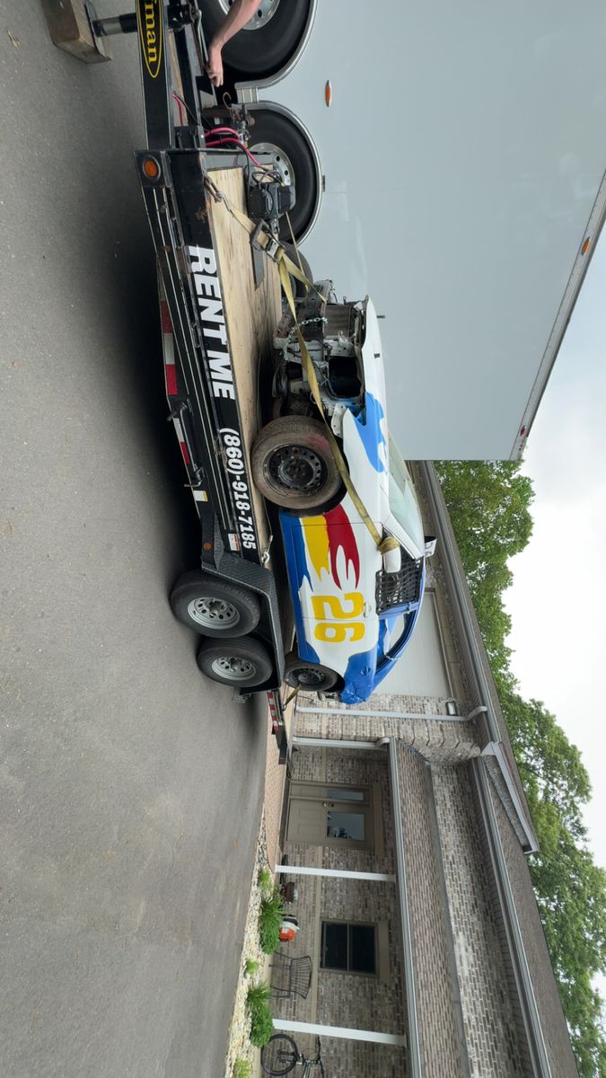 Tilt Deck Car Hauler for Chapman Rentals in Ellington, CT