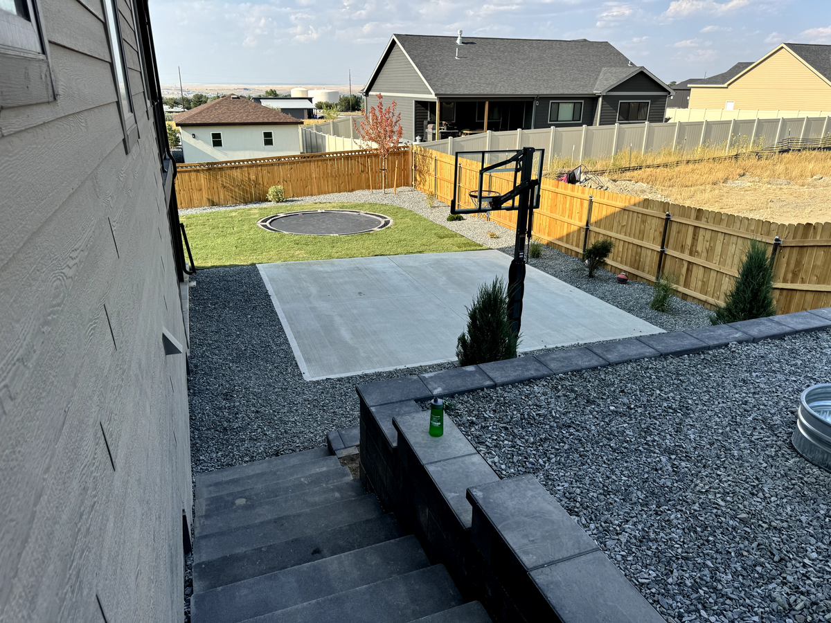 Retaining Wall Construction for Precision Landscape in Casper, WY