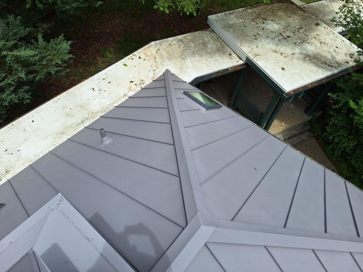 Metal Roofing for Unified Construction Services in Henderson County, NC