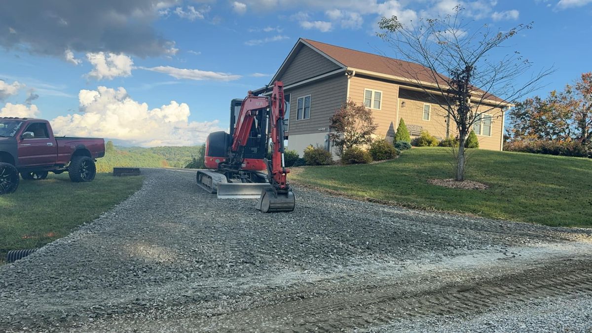 Paving for Old South Grading in Glade Valley, NC