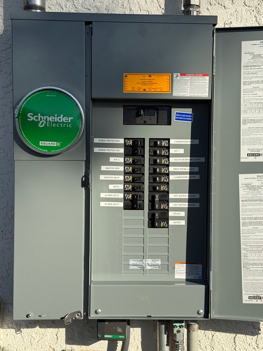 Commercial Electrical Services for Haran Electric & Solar in Red Bluff, CA