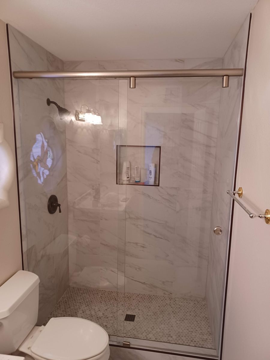 Shower Glass Installs for Maricopa Glass in Phoenix, AZ