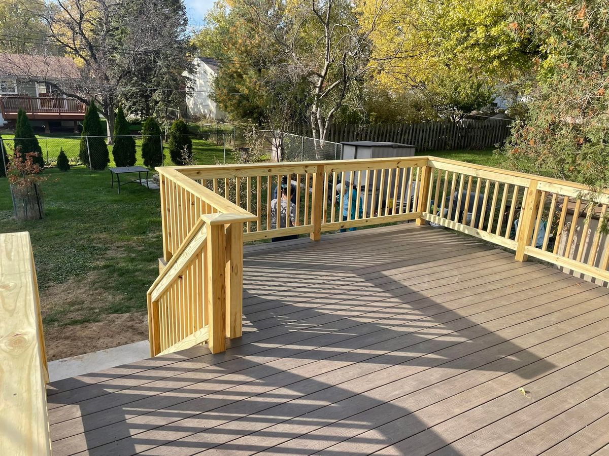 Deck & Patio Installation for Big Picture Construction & Design in Eldridge, IA