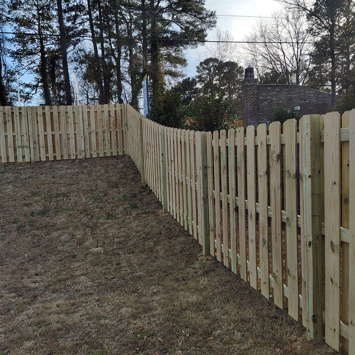 Fence Installation for JB Nealy Fence in Elgin, SC