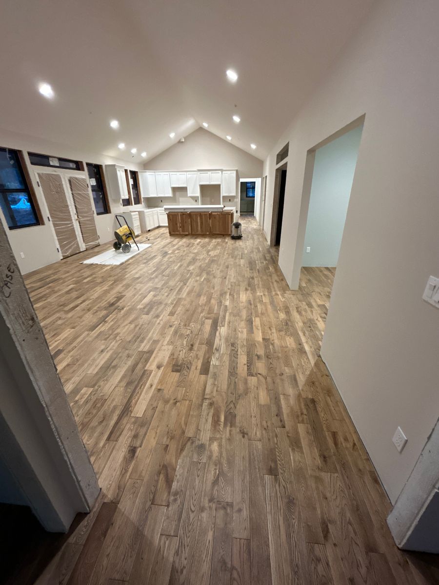 Floor Installation for Revamped Floors in Yelm, WA