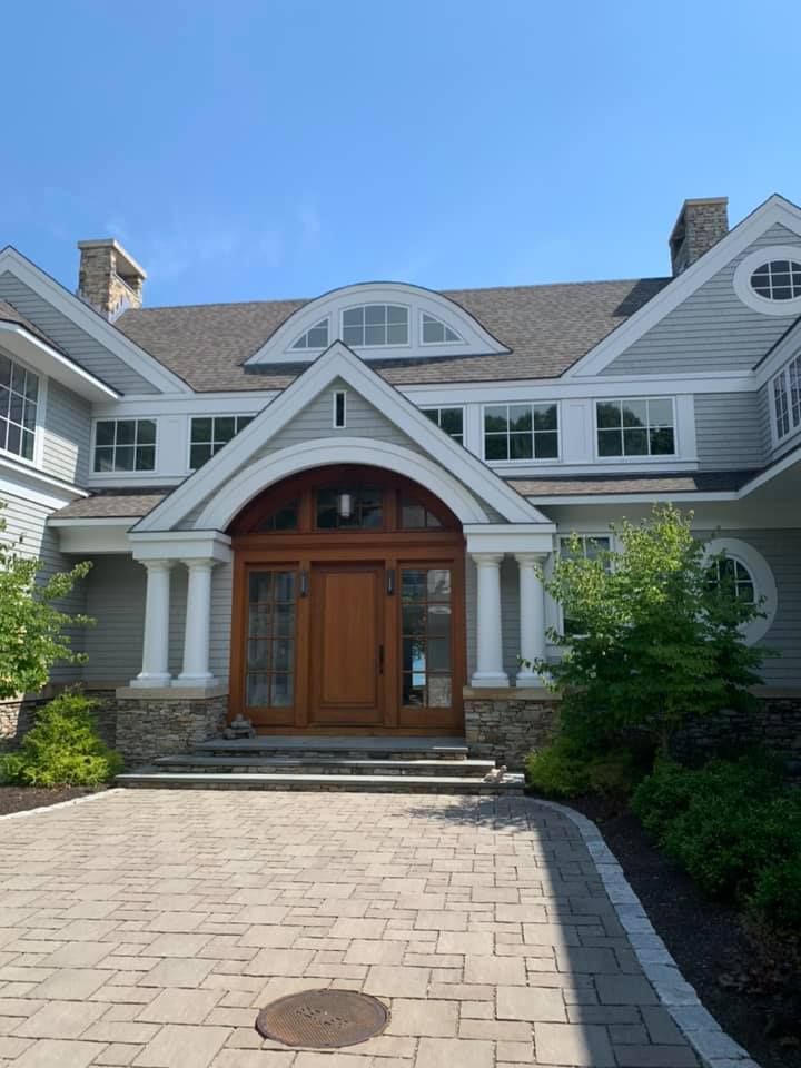 Driveway and Sidewalk Cleaning for Unlimited Softwash in Bellingham, MA