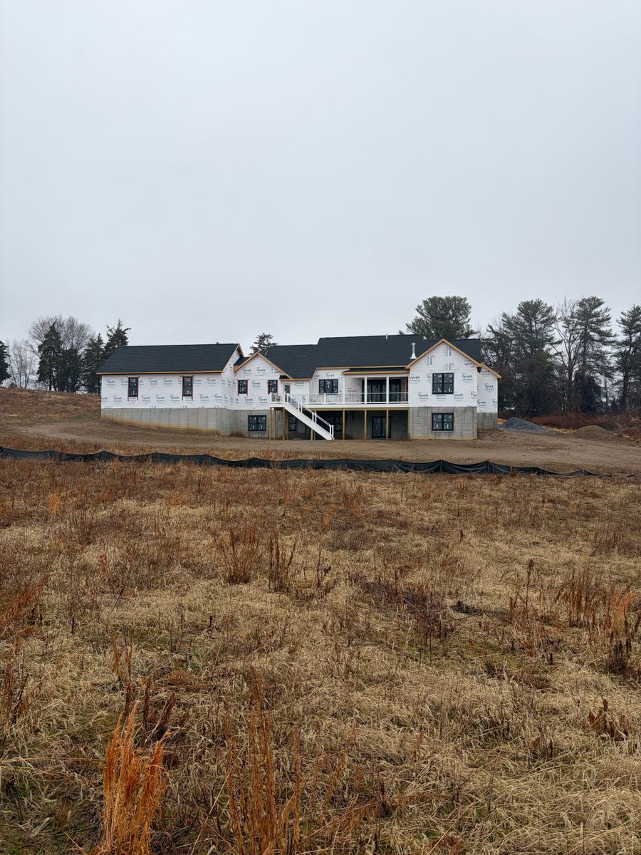 Custom Home Design and Construction for DG Allen Construction in Adamstown, MD
