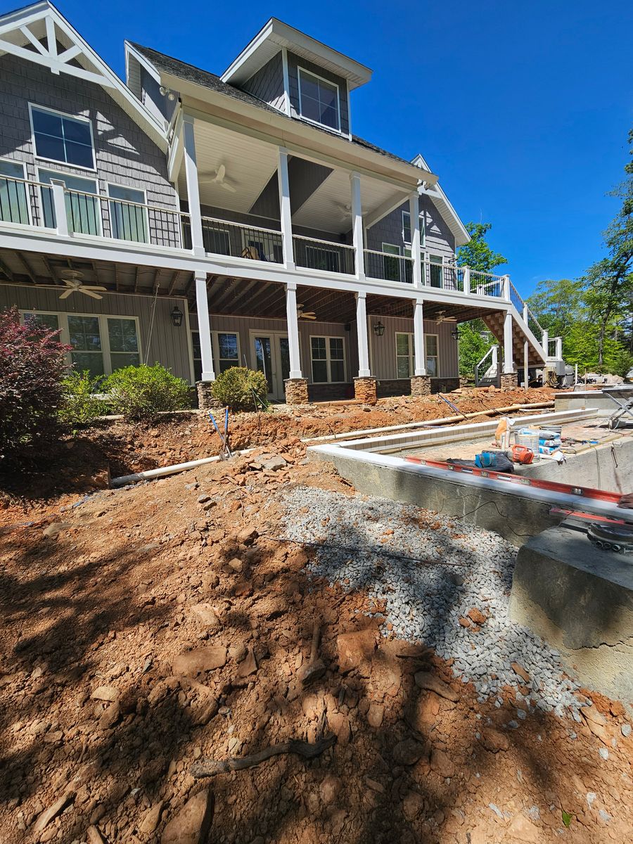 Patio Construction for RA Lawn Care, Landscape & Hardscape in Littleton, NC