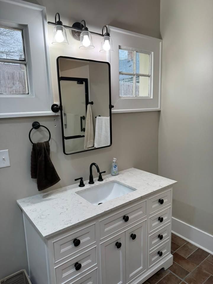 Bathroom Renovation for Newbury Construction & Remodeling LLC in Trenton, TN
