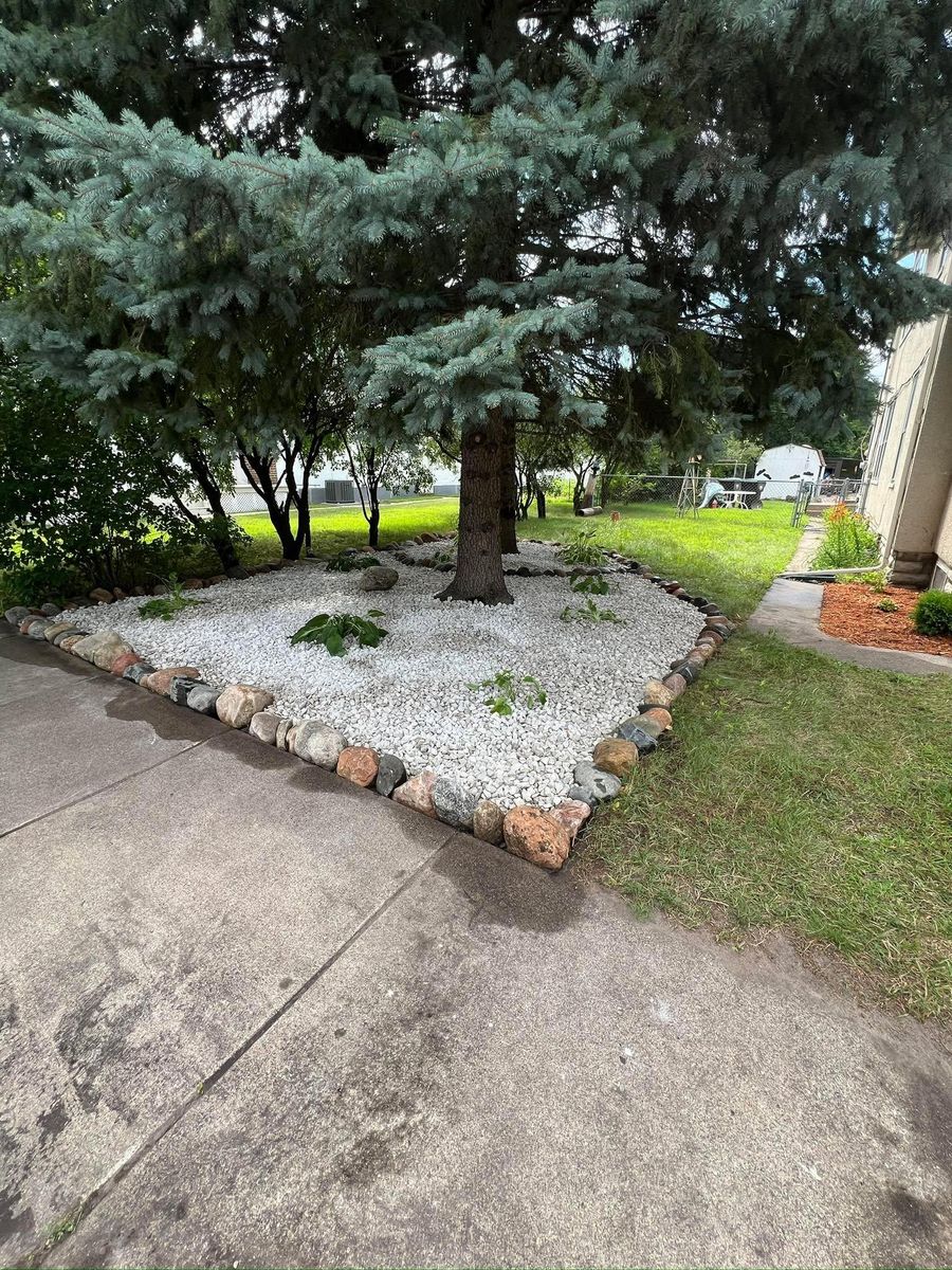 Landscaping for Luke's Lawn Care and Landscape in Andover, MN