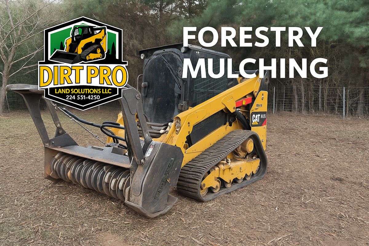 Forestry Mulching for Dirt Pro Land Solutions in Fayetteville, GA