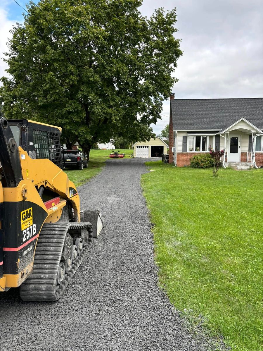 Gravel Driveway installs & renovations  for Rigante LandWorx in Nazareth, PA