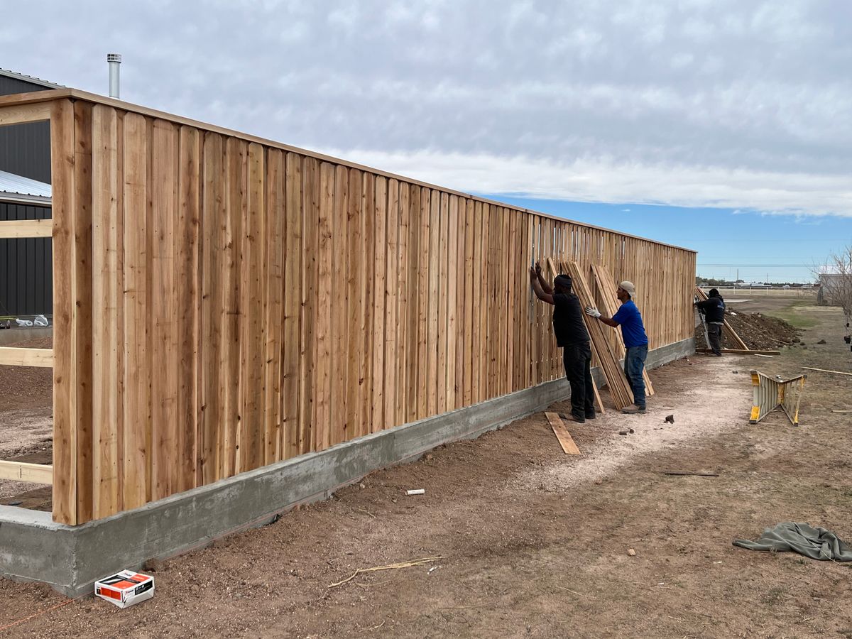 Fencing for Kings Outdoor in Amarillo, TX