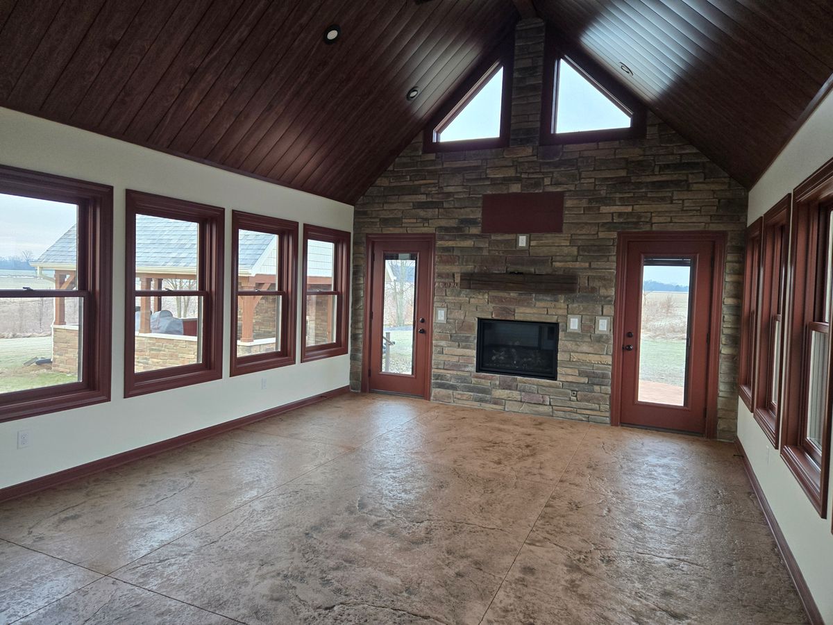 Carpentry for Wilson & McComb Homes in Fort Wayne, IN