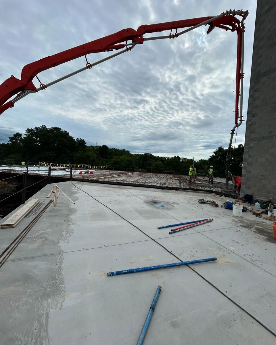 Poured Concrete Walls for Hanula Concrete Pumping in Pittsburgh, PA