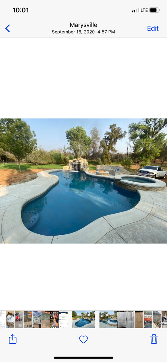 Custom Pool Construction for Western Pools Inc in Marysville, CA