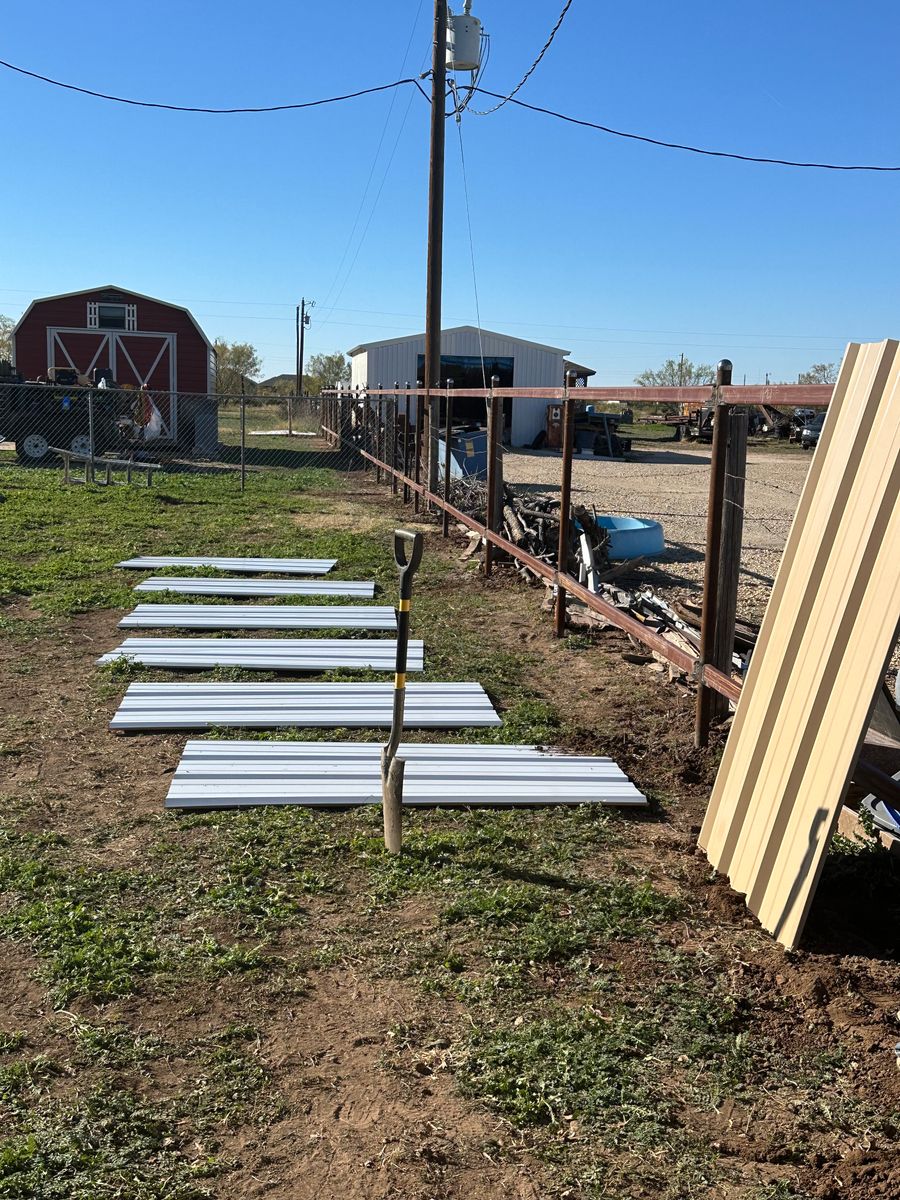 Metal Buildings for Bean Welding & Construction LLC in Ballinger, TX