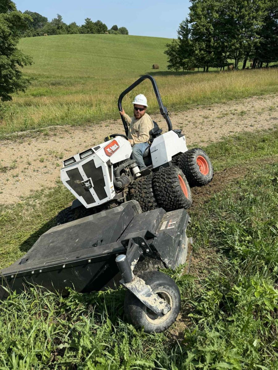 Land Clearing and Site Preparation for Dead On Energy in Bloomingdale, OH