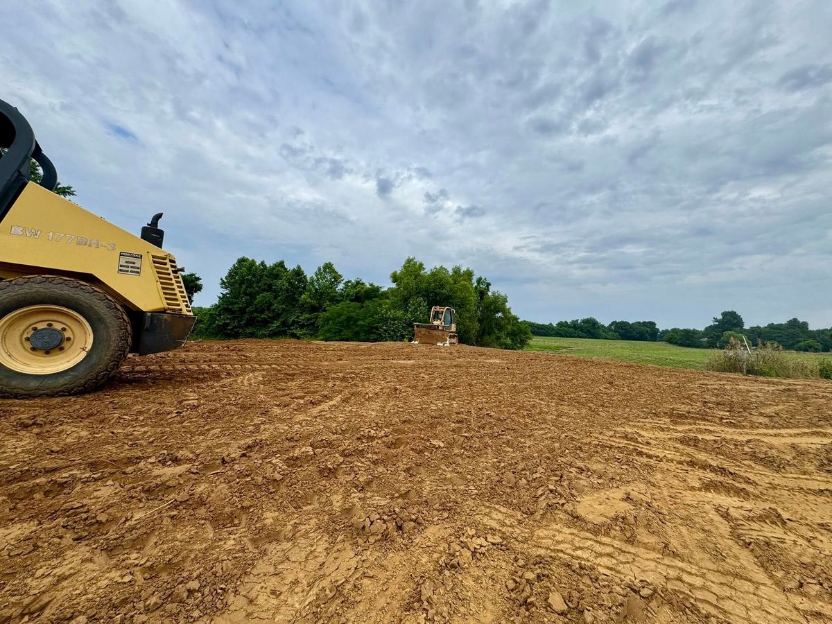Skid Steer Work for David Gantt Construction in Munford, TN