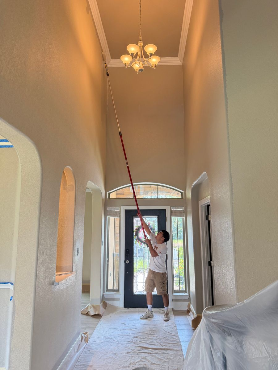 Interior painting for Superior Painting and Metal Solutions in McAllen, TX