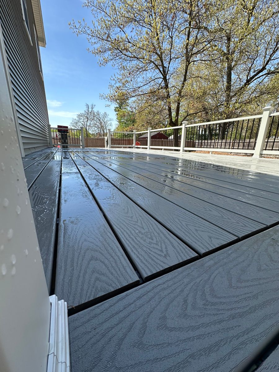 Deck Installation for Modern Art Construction in Lynn, MA