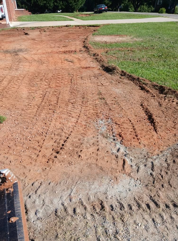 Skid Steer Work for Whiskey Ridge Mulching & Land Services in South Boston, VA